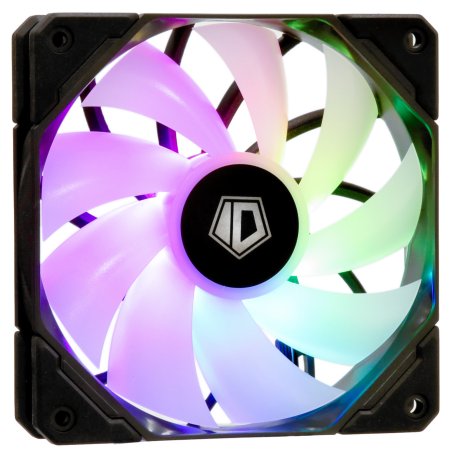 Вентилятор для корпуса ID-COOLING TF-12025-PRO-ARGb TRIO черный 120мм 1800rpm 35.2db 4-pin
