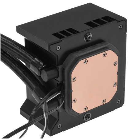 Система водяного охлаждения ID-Cooling Dashflow 360 XT Pro ARGb черный 120мм алюминий+медь 2150rpm 32.5db 4-pin 350W