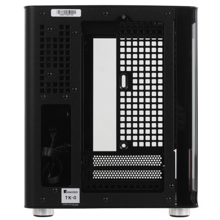Компьютерный корпус JONSBO TK-0 Black ITX без БП, mini-ITX, micro-ATX, ATX, черный
