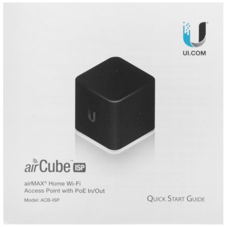 Wi-Fi роутер Ubiquiti ACB-ISP2.4 ГГц, 4х RJ45, PoE Pass-Through
