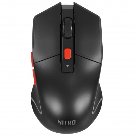 Мышь беспроводная Acer Nitro OMR304 черный, 3200 dpi, радиоканал, Bluetooth, USB, кнопки - 8