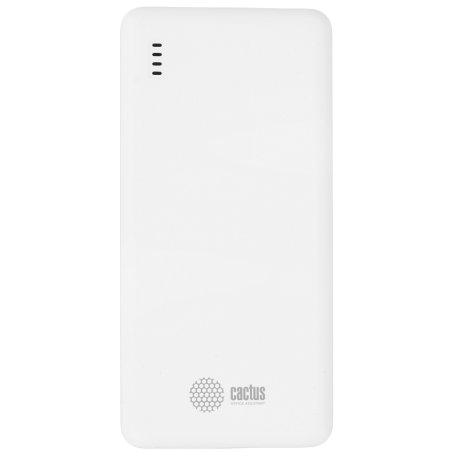 Портативный аккумулятор Cactus CS-PBFSEA-20000 20000mAh 4.5A USB-A/2xUSB-C белый