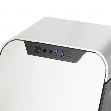 Корпус Jonsbo T9, Mini-ITX, серебристый