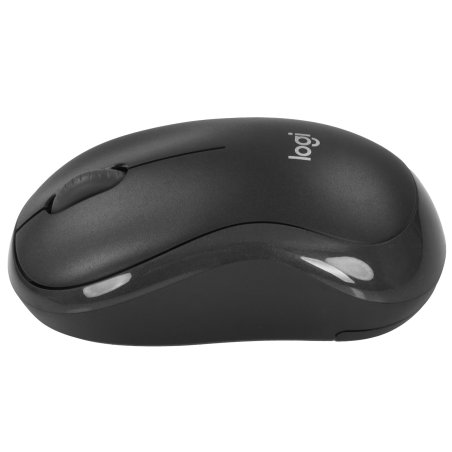 Мышь беспроводная Logitech B175 черный, 1000 dpi, радиоканал, USB, кнопки - 3