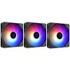 Вентилятор для корпуса ID-COOLING TF-12025-PRO-ARGb TRIO черный 120мм 1800rpm 35.2db 4-pin