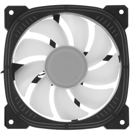 Вентилятор для корпуса Formula Nulight 12BK RGb 120х120x25 черный 3-pin 4-pin (Molex) 19.06дБ (NULIGHT 12BK FR) Ret