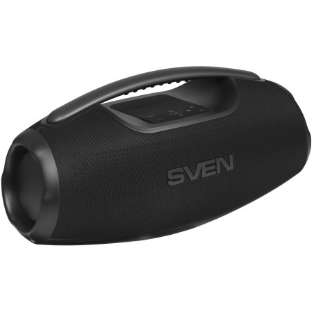 Портативная акустическая система SVEN PS-990, черный, 2.0, 2x90 Вт (RMS), IPx7, TWS, Bluetooth, USB, аккумулятор