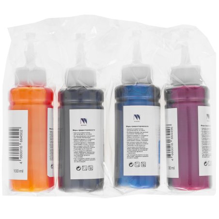 Чернила NVPrint T664 для принтеров Epson, набор 4 цвета по 100 мл совместимые