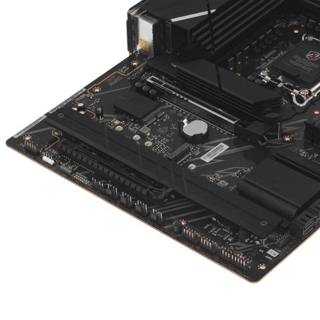 Материнская плата ASRock Phantom Gaming B860 Lightning WiFi, LGA 1851, Intel B860, 4xDDR5, 4xSATA, 4xM.2, 2xPCIe, 1xDisplayPort, 1xHDMI, 1xUSB Type-C, 1x 2.5Gb LAN, 4xUSB 3.2 Gen 1, 2xUSB 3.2 Gen 2, 1xThunderbolt 4, 2xUSB 2.0, 2x3.5 мм, 7.1, ATX