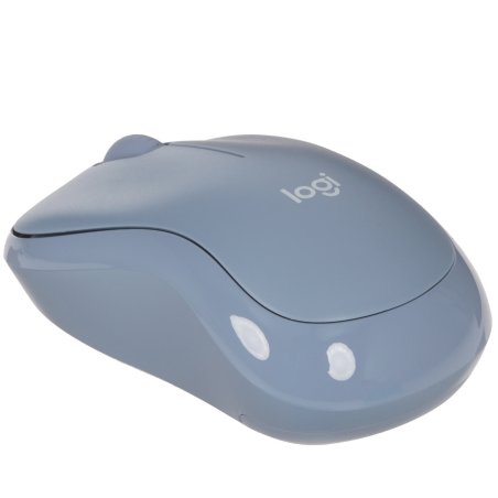 Мышь беспроводная Logitech M221 голубой, 1000 dpi, радиоканал, USB, кнопки - 3