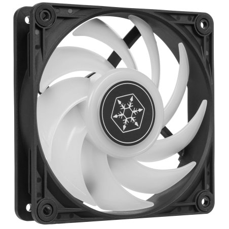 Вентилятор для корпуса Silverstone VISTA 120 ARGb черный, 120 мм, 2000 об/мин, 30.6 дБ, 4 pin