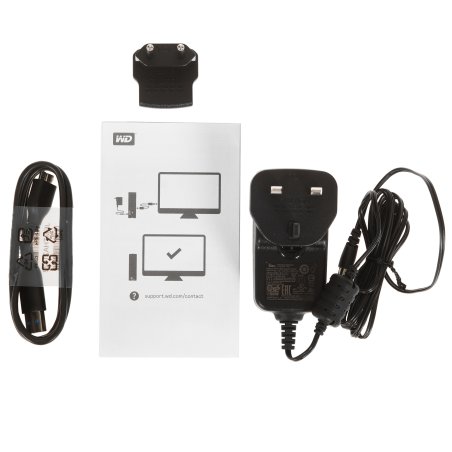 Внешний HDD 3.5" Western Digital Elements Desktop, 18TB, USB 3.2 Gen 1 Type-A, 5400 rpm, черный