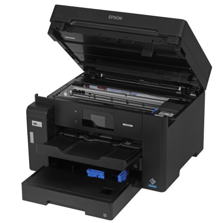 МФУ струйное Epson M15140 (C11CJ41404), A3+, ч/б, печ. до 25 стр/мин., скан. до 26 стр/мин., 2400 x 4800 dpi (печать) 1200x2400dpi (скан.), USB, RJ-45, Wi-Fi