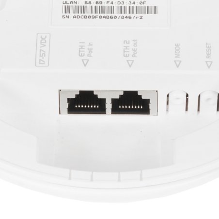 Точка доступа Mikrotik cAP ac (RBcAPGi-5acD2nD), 2.4/5ГГц, 802.11ac, 2х10/100/1000