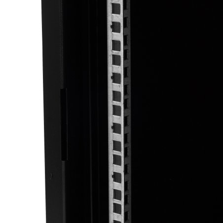 Шкаф телекоммуникационный настенный Hyperline TWB, 19", 6U, 367х600х450 мм (ВхШхГ), дверь: металл, разборный, черный
