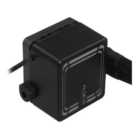 Жидкостная система охлаждения Alseye H240 черный, 120 мм, алюминий/медь, 2000 об/мин, 35.2 дБ, 4 pin, 180 Вт