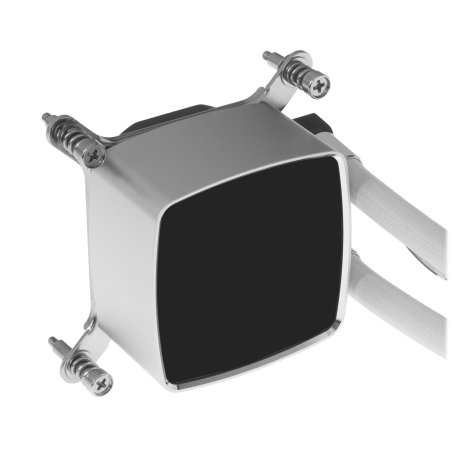 Система охлаждения PCCooler DT360 ARGb Display WH (300W, 360мм, LED temp., белый, ARGb/ Fans: 3x120мм, 83.83CFM, 3000RPM/ Pump height 62мм, 15dBA, 2600RPM, Rad thickness 27мм/ S: 1851, 1700, 1200, 115X, AM5, AM4)