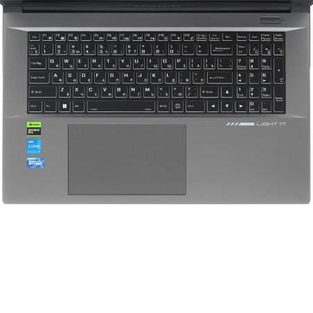 Ноутбук Machenike L17 Pulsar L Core i5 12450H 16Gb SSD1Tb NVIDIA GeForce RTX4050 6Gb 17.3" IPS FHD (1920x1080) FreeDOS grey WiFi BT Cam 2668mAh (JJ00GA00JRU)