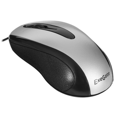 Мышь проводная ExeGate Professional Standard SH-9026S серебристый, 1000 dpi, USB, кнопки - 3