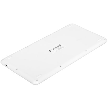 Клавиатура беспроводная Gembird KBW-8, 84кл, подставка для телефона, BT 5.1, белая