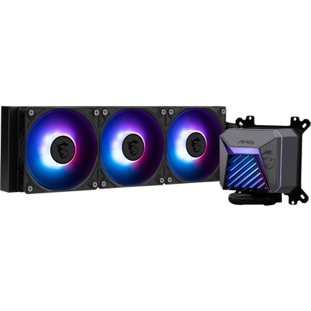 Жидкостная система охлаждения MSI MAG CORELIQUID A13 360 черный 120мм алюминий+медь 4-pin