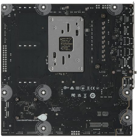 Материнская плата MSI PRO B850M-A WIFI, AM5, AMD B850, 4xDDR5, 4xSATA, 2xM.2, 1xPCIe 5.0 x16, 1xPCIe 4.0 x4, 1xPCIe 3.0 x1, 1xHDMI (v2.1), 1xDP (v1.4), 1x5Gb LAN, Wi-Fi 7, Bluetooth 5.4, 2xUSB-C 10Gbps, 3xUSB-A 10Gbps, 3xUSB-A 5Gbps, 2x3.5 мм, 7.1, mATX