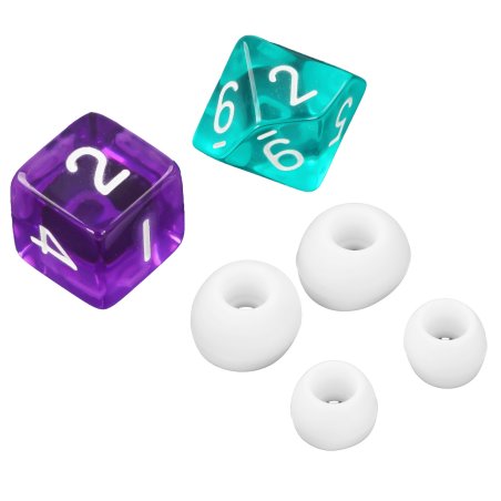 Наушники вакуумные Smart AUX разъем с МК c рег.громкости длина 1.2м More choice G31S белый