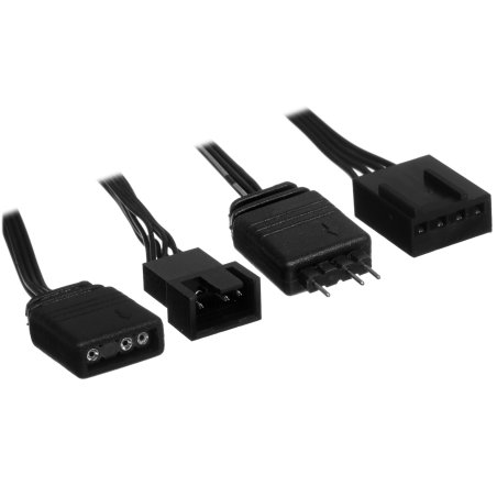 Комплект вентиляторов для корпуса Ocypus Delta F12 ARGb 3 IN 1 BK Delta-F12-BK3AM00X-GL черный 120мм 2000rpm 29db 4-pin