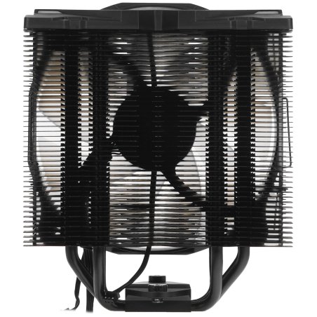 Кулер для процессора Enermax F40 ARGb Edition черный, 140 мм, алюминий/медь, 1200 об/мин, 23 дБ, 4 pin, 200 Вт, 158 мм