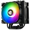 Кулер для процессора Alseye ETS-T50A-BK-ARGb черный, 120 мм, алюминий/медь, 1600 об/мин, 24 дБ, 4 pin, 230 Вт, 160 мм