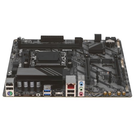 Материнская плата Gigabyte B840M D2H, AM5, AMD B840, 2xDDR5, 4xSATA, 2xM.2, 1xPCIe 4.0 x16, 1xPCIe 3.0 x4, 1xHDMI, 1x2.5Gb LAN, 2xUSB-A 5Gbps, 8xUSB-A 2.0, 3x3.5 мм, 7.1, mATX