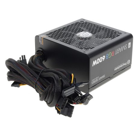 Блок питания Thermaltake Smart RGb (PS-SPR-0600NHSAWE-1), 600Вт, 80 PLUS, 120мм, черный