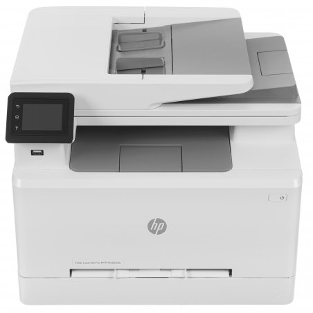 МФУ лазерное HP Color LaserJet Pro M283fdw (7KW75A), A4, цветной, печ. до 21 стр/мин., скан. до 26 стр/мин. (ч/б) 22 стр/мин. (цвет), 600 x 600 dpi (печать) 300x300dpi (скан), USB, RJ-45, Wi-Fi, Air Print, Mopria