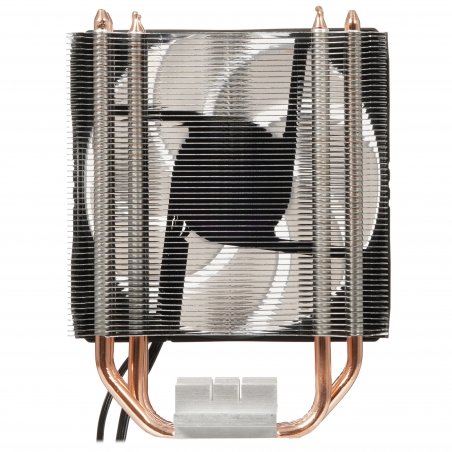 Кулер для процессора Cooler Master Hyper 212 ARGB черный, 120 мм, алюминий/медь, 1800 об/мин, 27 дБ, 4 pin, 150 Вт, 157 мм