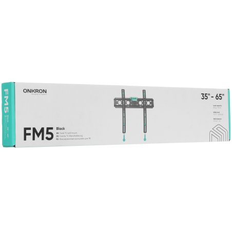 Кронштейн ONKRON FM5 / 32-55'' макс 400x400 наклон 0º от стены: 29мм макс вес 56,8кг