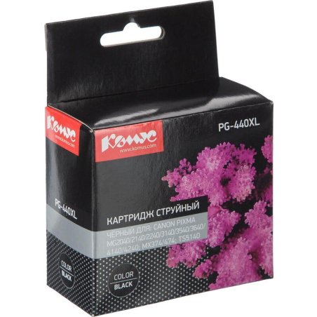 Картридж струйный Canon PG-440XL 5216B001 черный для Canon MG2140/3140