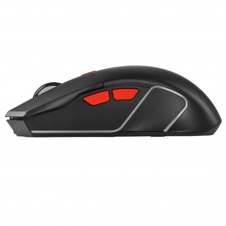 Мышь беспроводная Acer Nitro OMR304 черный, 3200 dpi, радиоканал, Bluetooth, USB, кнопки - 8