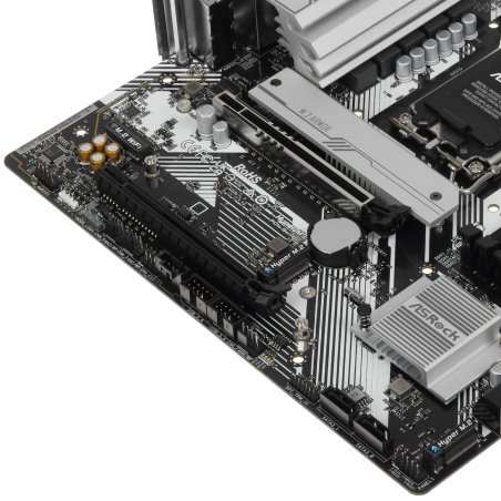 Материнская плата ASRock B760M Pro RS, LGA1700, Intel B760, 4xDDR5, 4xSATA, 3xM.2, 1xPCIe 5.0 x16, 1xPCIe 3.0 x4, DisplayPort, HDMI, 1x2.5Gb LAN, USB Type-C, 3x3.5 мм, 7.1, microATX