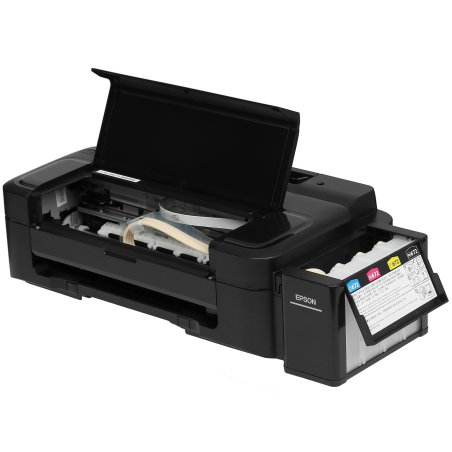 Принтер струйный Epson L121 (C11CD76414), A4, цветной, печ. до 9 стр/мин. (ч/б) до 4.8 стр/мин. (цвет), 720 x 720 dpi, USB
