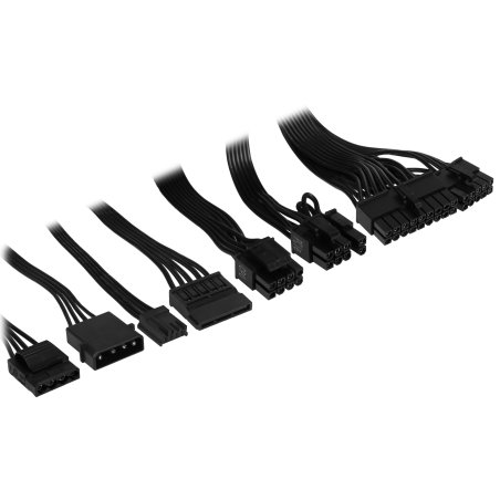 Блок питания Montech APX 550 (XWYA11-550), 550 Вт, 80 PLUS белый, 120 мм, немодульный, черный