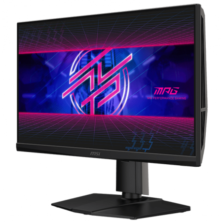 Монитор 24" MSI MPG 242R X60N TN FHD, 600 Гц, 0.1 мс (GtG), 16:9, 500 кд/м², HDMI 2.1 x2, DP 1.4a, USB-C (98 Вт PD), DisplayHDR 400, Adaptive-Sync, RGB-подсветка, черный