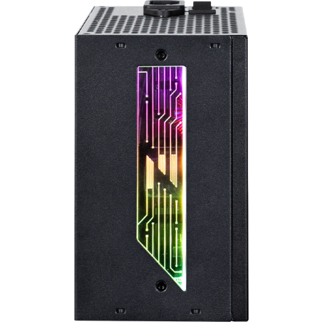 Блок питания Zalman ZM1000-TMX2 VIEW, 1000W, ATX12V v3.0, APFC, 12cm Fan, 80 PLUS Gold Gen5, Full Modular, side ARGb lights, Retail