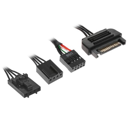 Комплект вентиляторов Corsair iCUE QL140 RGb CO-9050106-WW 140мм PWM белый Fan — Dual Fan Kit with Lighting Node CORE