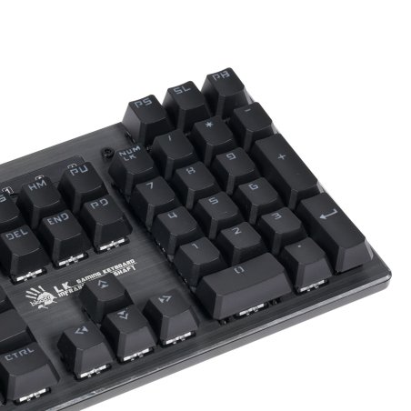 Клавиатура проводная A4Tech B760 механическая черный/серый USB Gamer LED