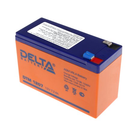 Батарея Delta DTM 1207 (12V, 7.2Ah)