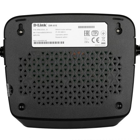 Роутер беспроводной D-Link DIR-615/Z1A 10/100BASE-TX