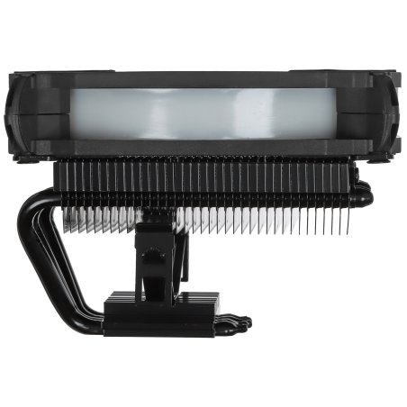 Кулер для процессора ExeGate Dark Magic EE400XL-PWM.RGb черный, 120 мм, алюминий, 2000 об/мин, 24 дБ, 4 pin, 125 Вт, 67 мм