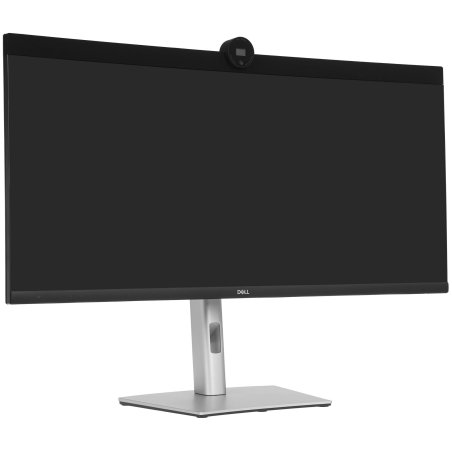 Монитор 34" Dell P3424WEB IPS 3440x1440, 60 Гц, 5 мс, 21:9, 300 кд/м2, 1xHDMI, 1хDP, 2хUSB-C, RJ-45, 1x3.5 мм, черный/серебристый