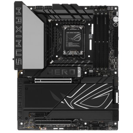 Материнская плата ASUS ROG MAXIMUS Z890 EXTREME, LGA 1851, Intel Z890, 4xDDR5, 4xSATA, 4xM.2, 1xPCI-E 5.0 x16, 1xPCI-E 5.0 x8, 1xHDMI, 2xUSB-C, 2x 10Gb LAN, 5xUSB-A 3.2 Gen 2, 1xUSB-C 3.2 Gen 2x2, 2xUSB-C Thunderbolt 5, 2x3.5 мм, 7.1, E-ATX