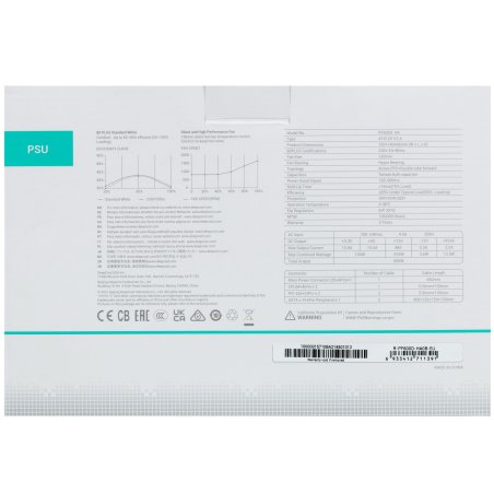 Блок питания Deepcool / GamerStorm PF600 (R-PF600D-HA0B-WDEU), 600Вт, 80 PLUS, 120мм, черный